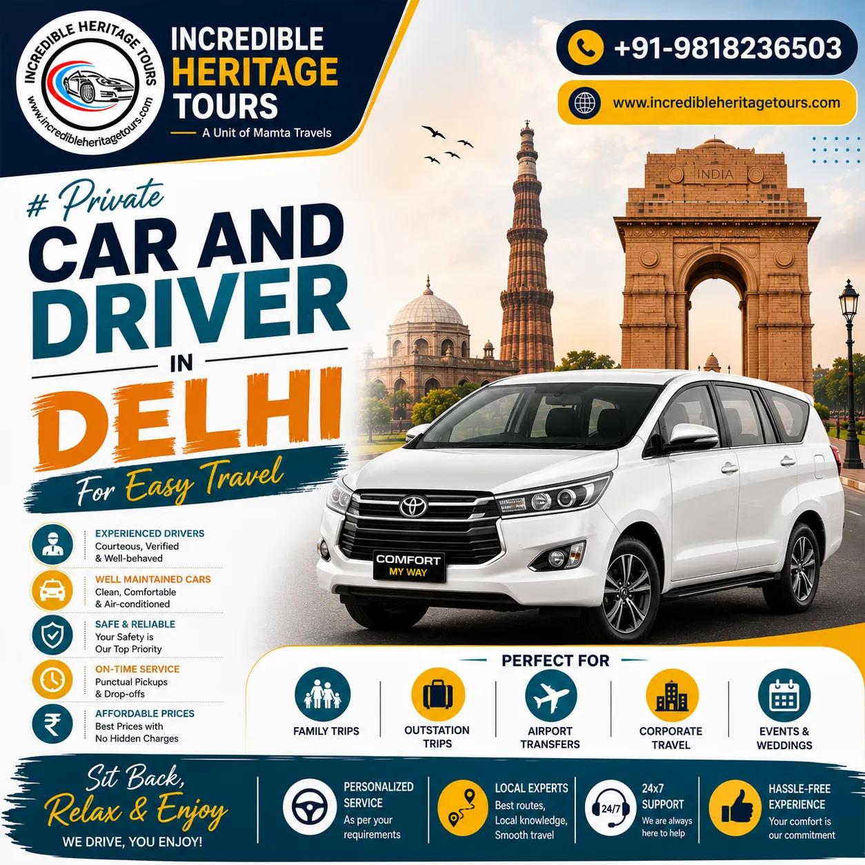 Easy Travel with a Private Car and Drive